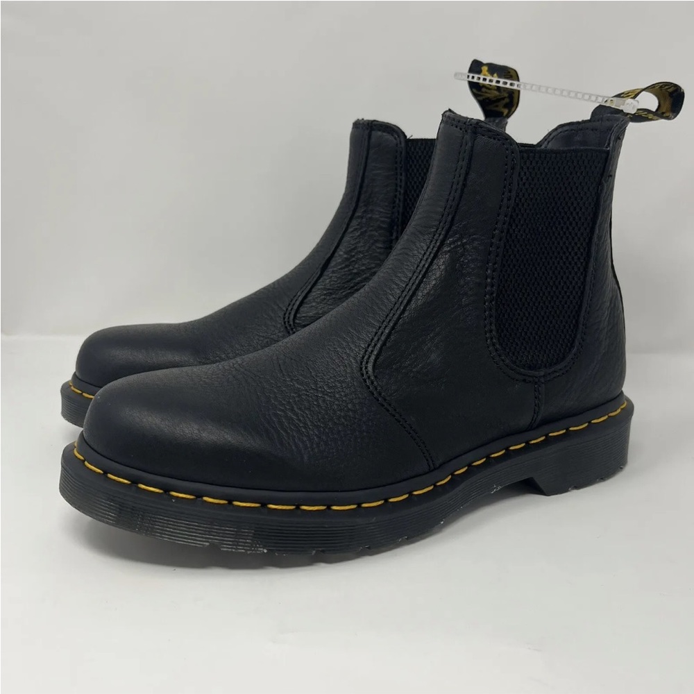 NWT Women’s Dr Martens 2976 Ambassador Black Chelsea Nappa Ankle Boots Sz 9